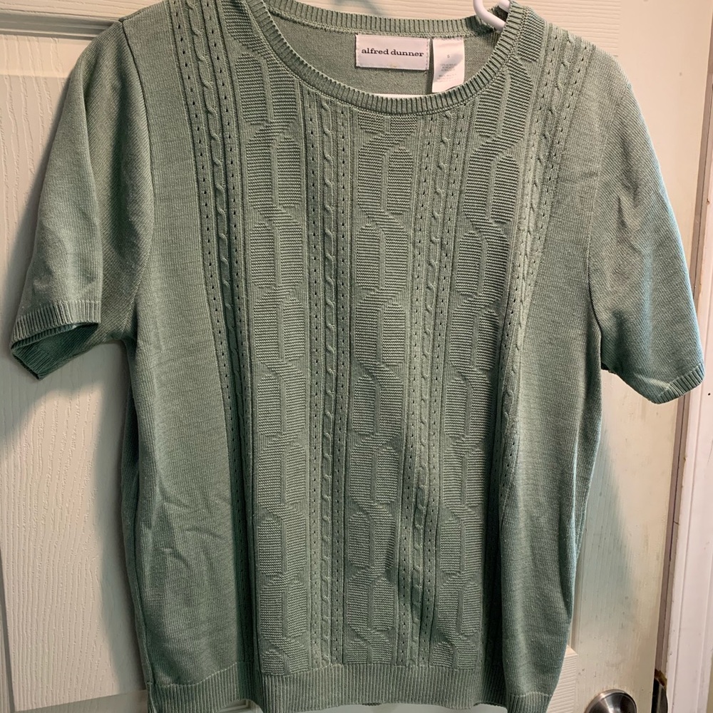 Alfred dunner Half sleeve knit top